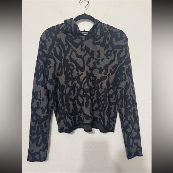 Anthropologie Kasia Leopard Print Hoodie Small - Picture 8 of 13